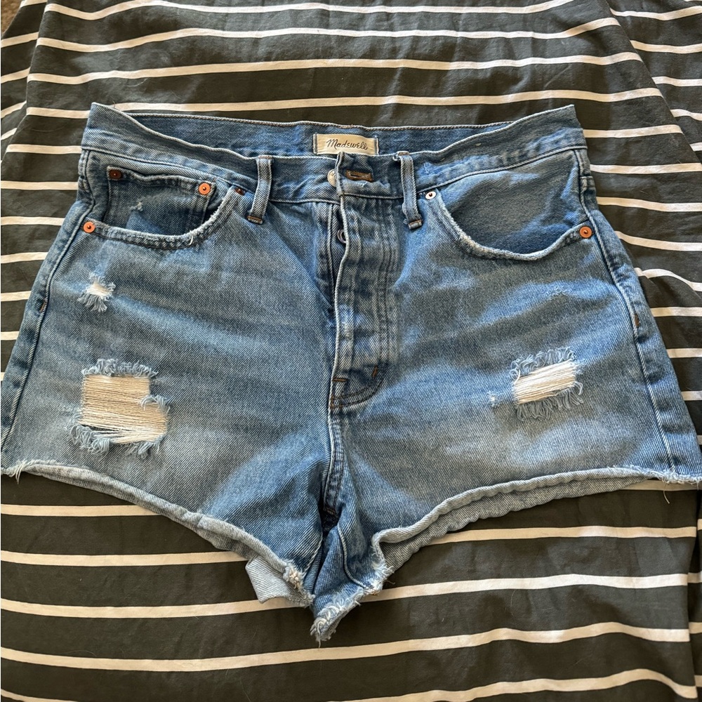 Madewell relaxed denim shorts
